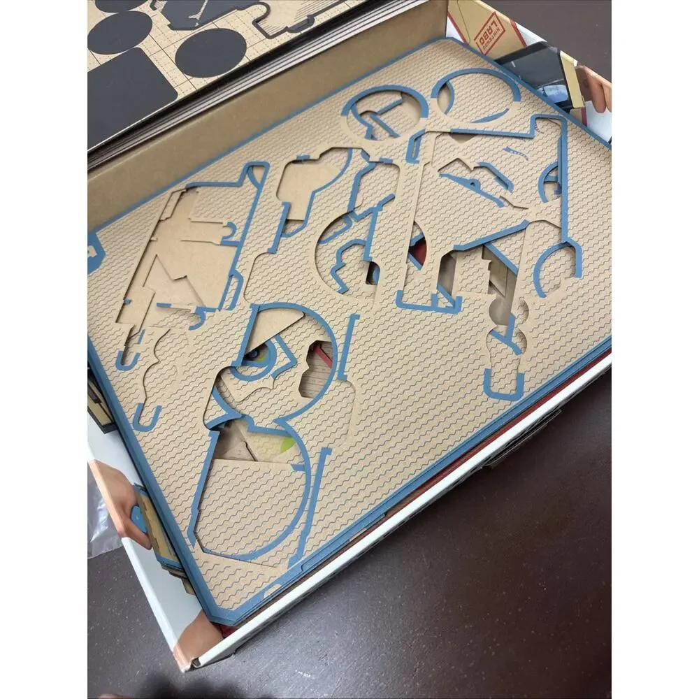 Nintendo LABO Toy-con 01 Variety Kit OPENED for Parts CARDBOARD